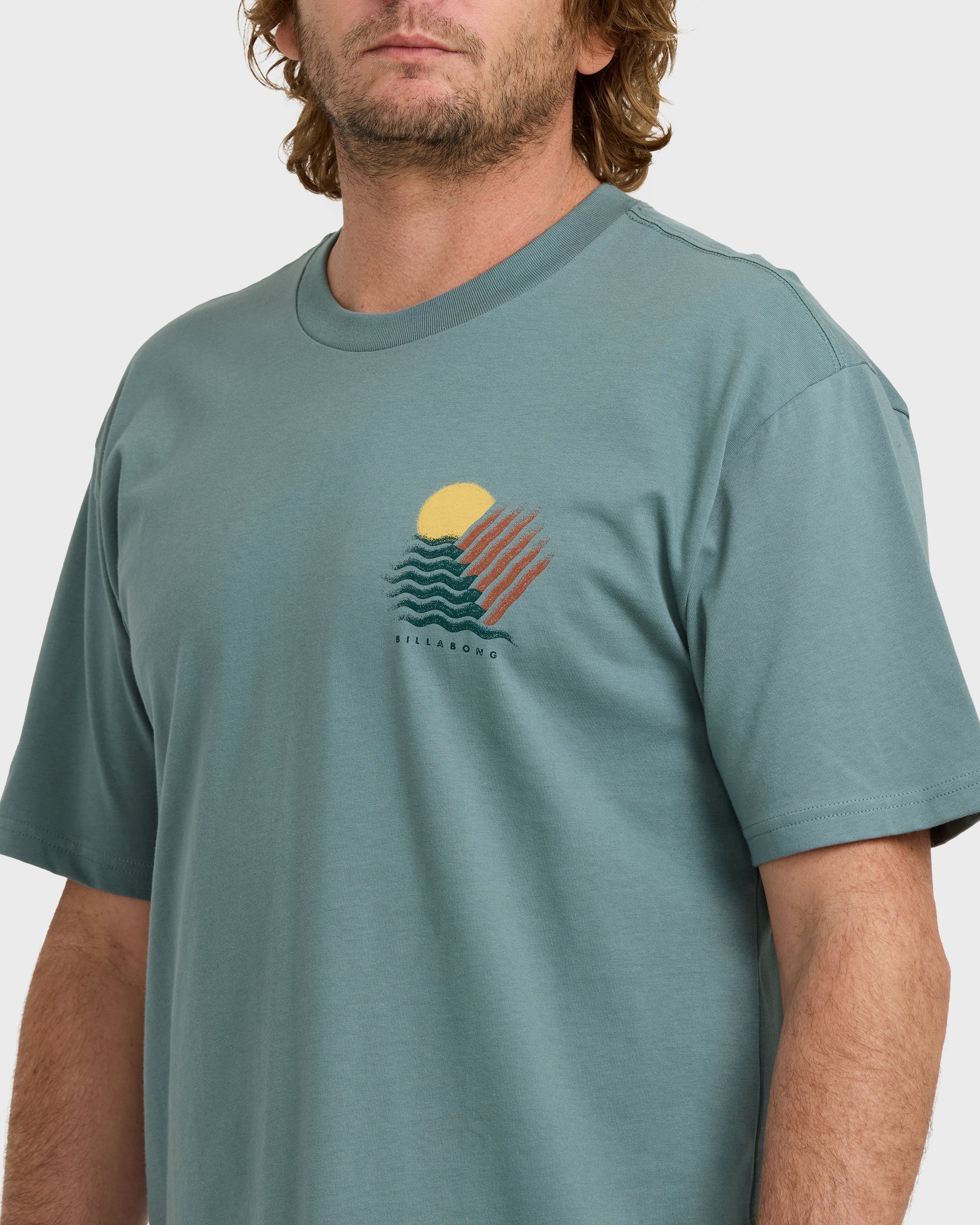 Canyons Regular Short Sleeve T-Shirt - Sea Blue