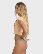 For The View Short Sleeve T-Shirt - Light Peach