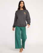 Desert Break Crewneck Sweatshirt - Off Black