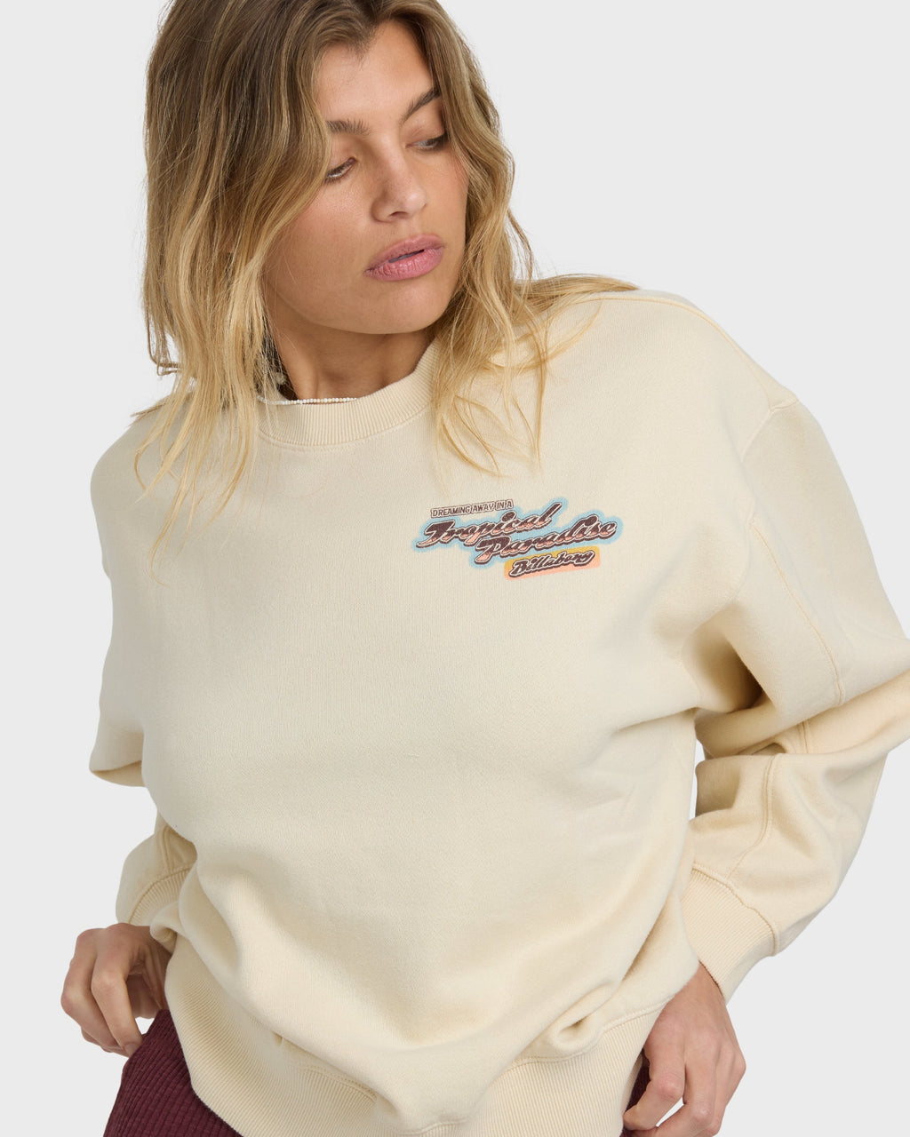 Raise Blaze Kendal Crewneck Sweatshirt - Whitecap