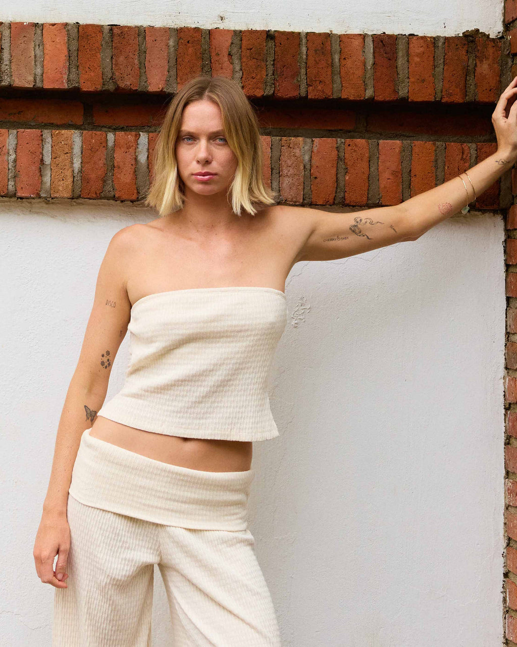 Sweet Coast Tube Top - White Cap