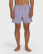 Lineup Laybacks 16 Trunks - Purple Ash