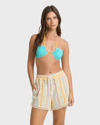 Palm Viva Woven Shorts - Sweet Lilac