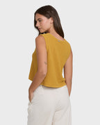 Need Now Sweater Tank Top - Wild Honey
