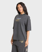 Paradise 73 Short Sleeve Cotton T-Shirt - Black Sands