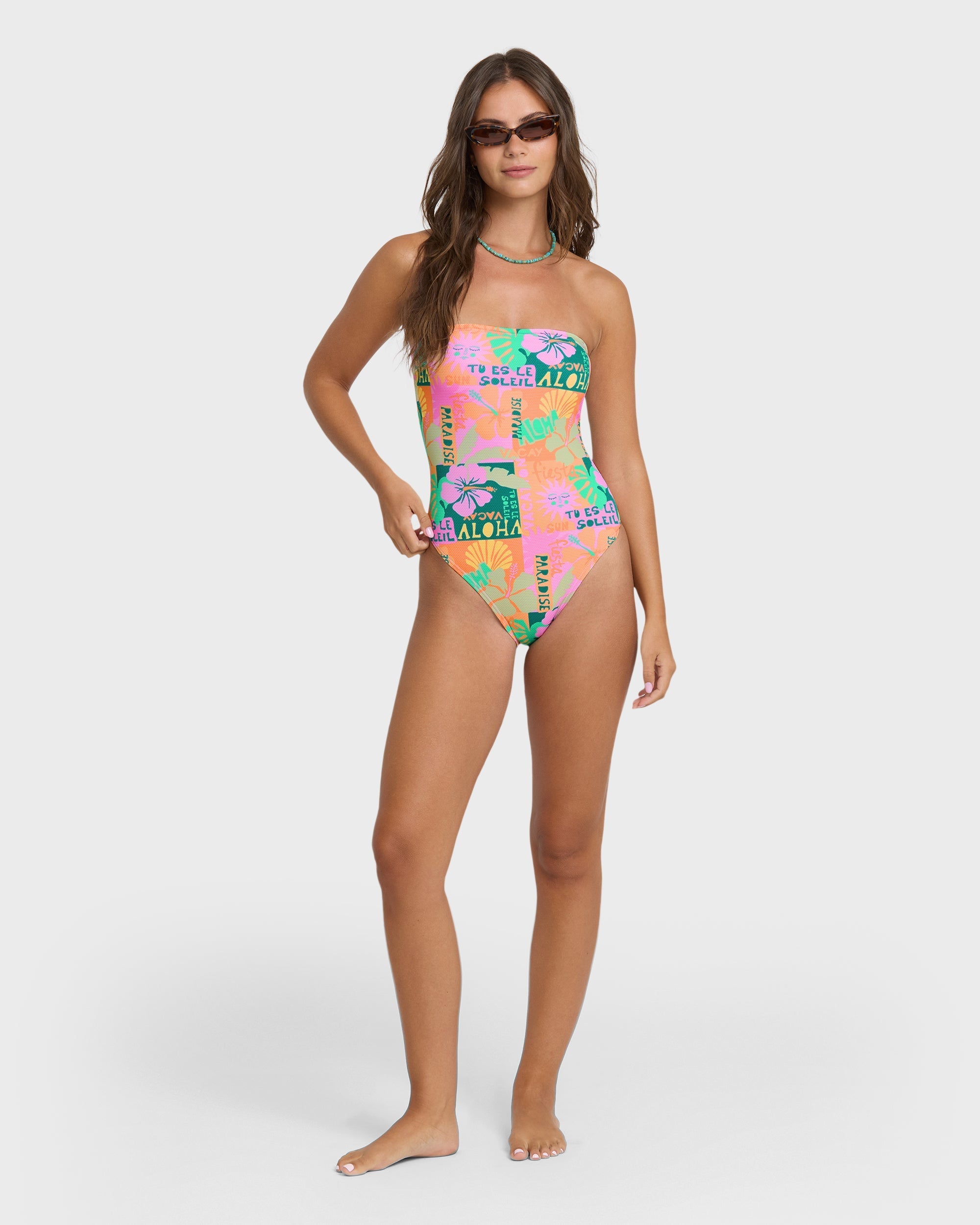Sunscape Tully Hawaii Swimsuit - Deep Lagoon