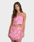 Sun Faded Tank Top - Party Pink