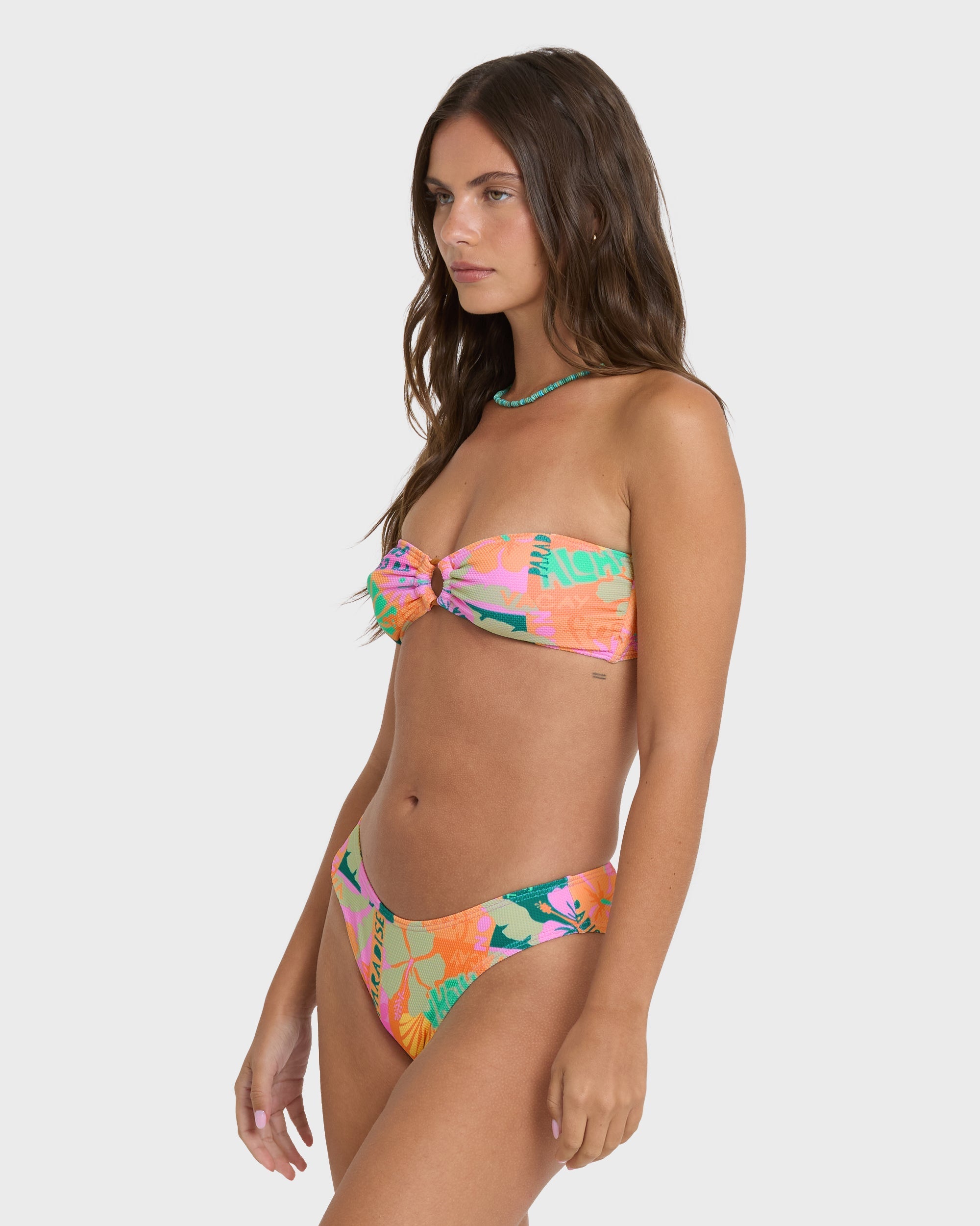 Sunscape Rio Bandeau Bikini Top - Deep Lagoon